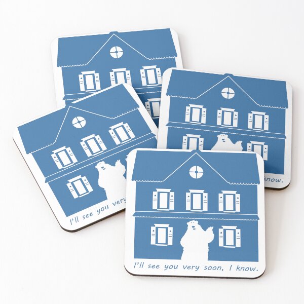 Item preview, Blue House Bear, I'll See You Very Soon designed and sold by HTown-Otter.
