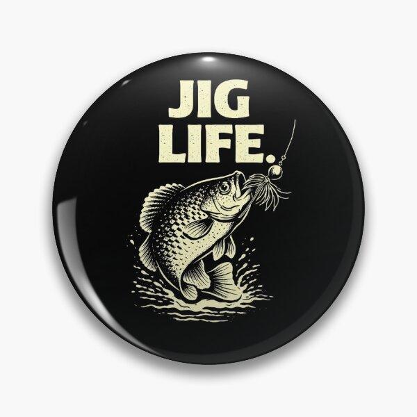 Item preview, Jig Life Crappie Fishing Shirt – Jig Fishing Tee, Crappie Angler Design, Fisherman Gift, Fishing Graphic S designed and sold by WildWonderfulWear.