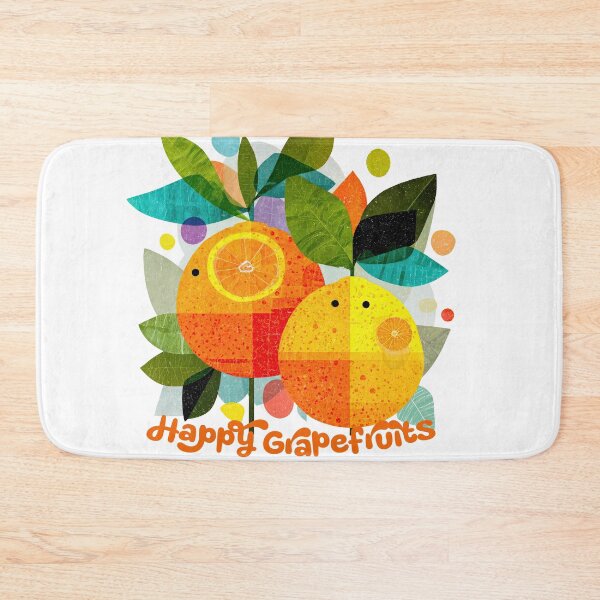 Item preview, Happy Grapefruits – Playful Freshness designed and sold by ForeverPrintsOK.