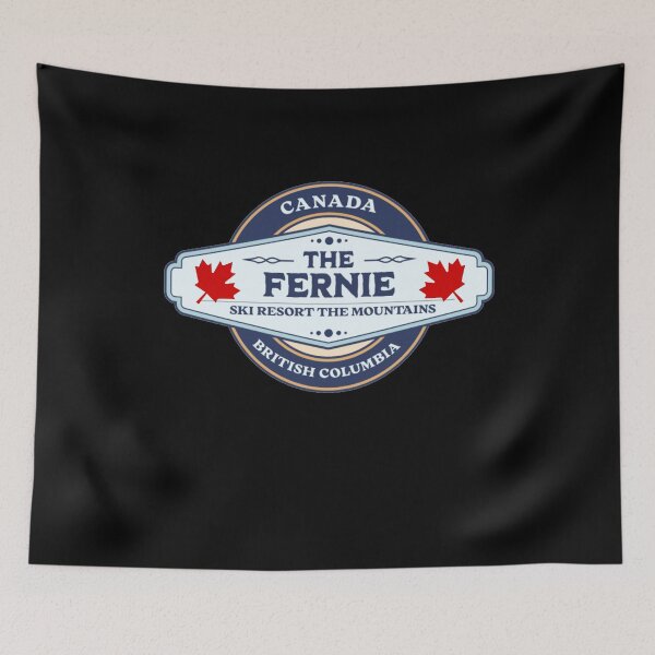 Item preview, Ski Resort Fernie  designed and sold by TheEndDesign.