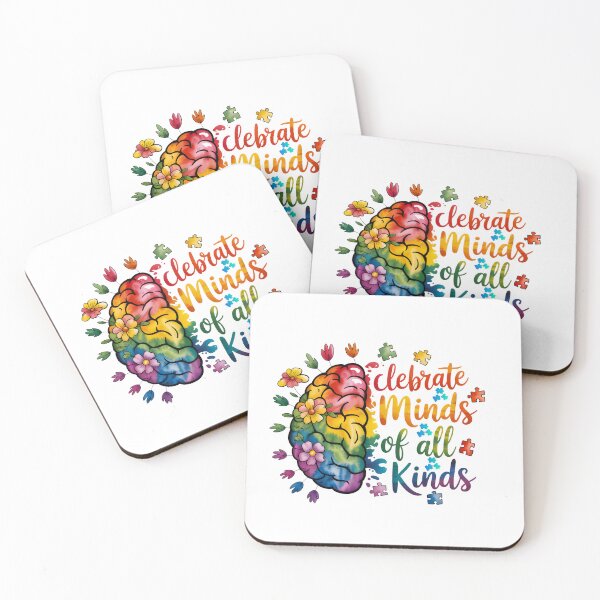 Item preview, Autism Awareness Celebrate Minds Design designed and sold by Chelle's Custom Crafts.