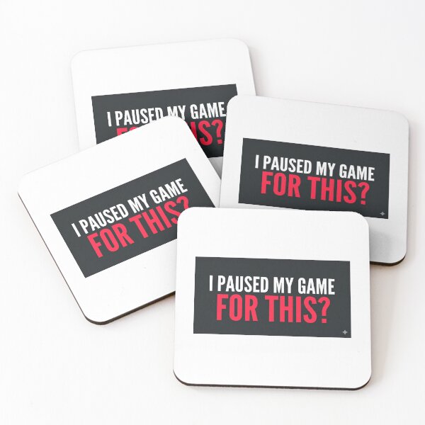 Item preview, I Paused My Game For This – Funny Gamer T-Shirt Gift for Gamers designed and sold by Petringo.