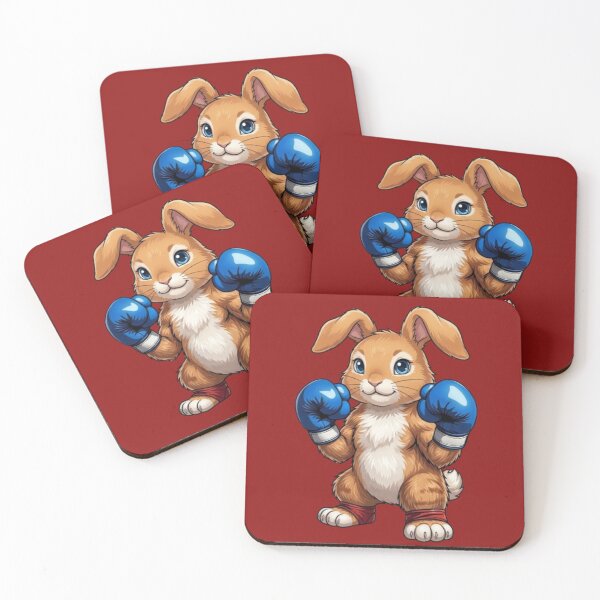 Item preview, Boxing Bunny – Knockout Rabbit Design designed and sold by Dogandesighn.