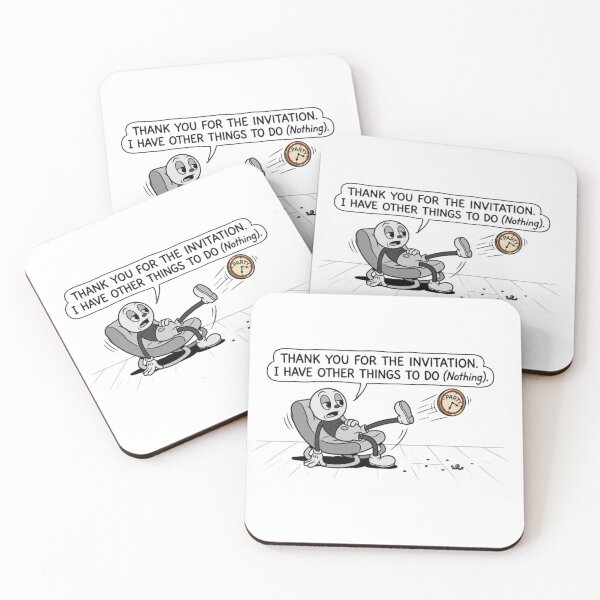 Item preview, I Have Other Things To Do (Nothing) - Retro Cartoon Introvert Humor designed and sold by PoomDesign.