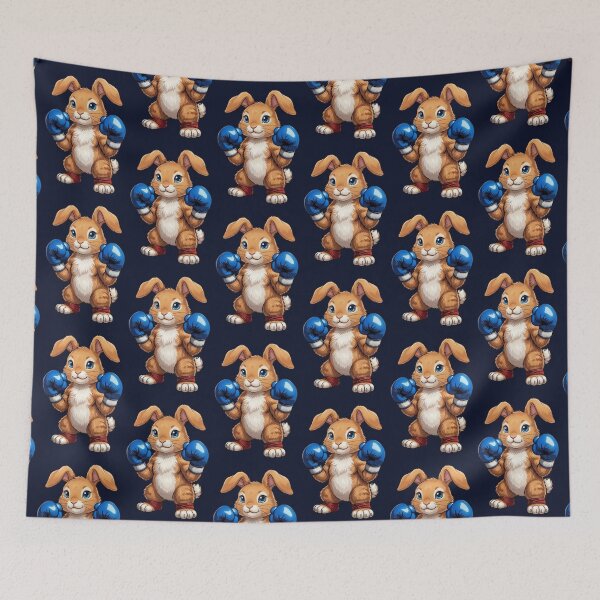 Item preview, Boxing Bunny – Knockout Rabbit Design designed and sold by Dogandesighn.