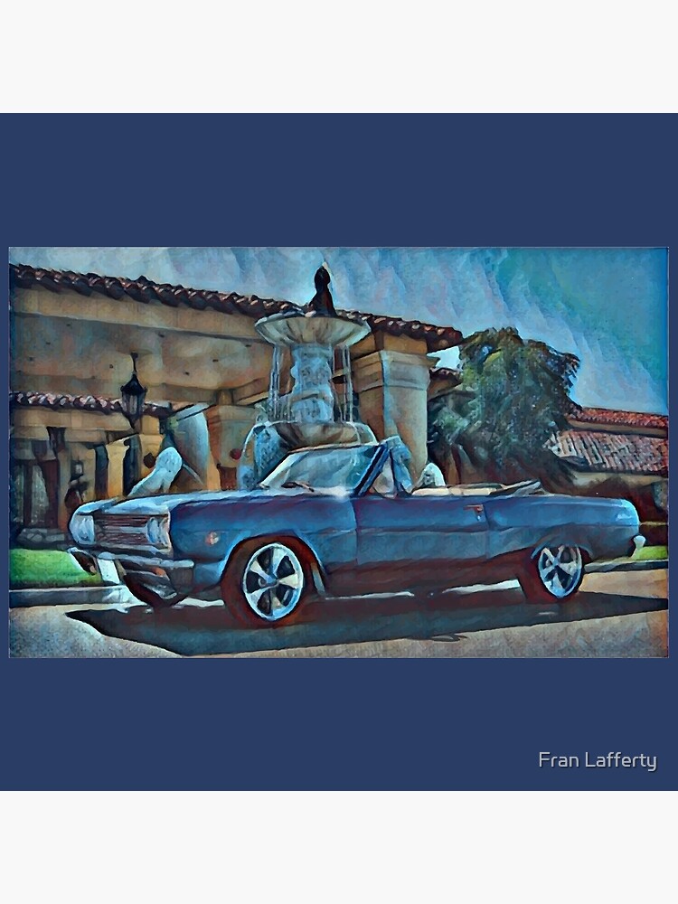 Classic Car Chevrolet Chevelle Convertible by FranLafferty