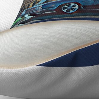 Alternate view of Classic Car Chevrolet Chevelle Convertible Floor Pillow