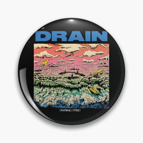 Item preview, Drain California Cursed designed and sold by Stiodesign.