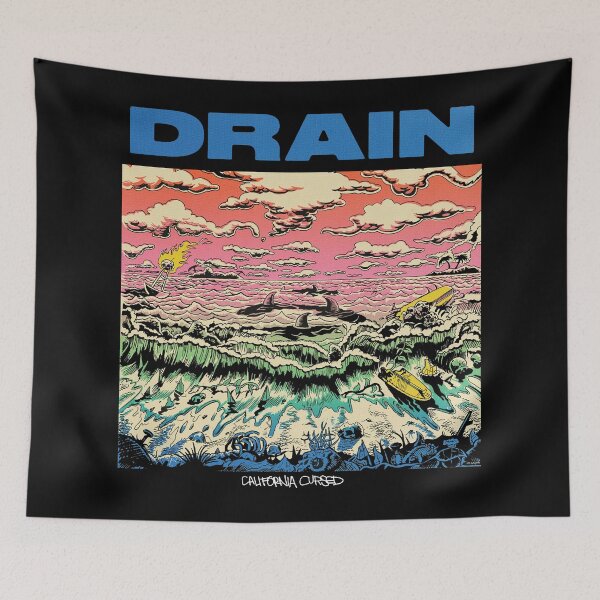 Item preview, Drain California Cursed designed and sold by Stiodesign.