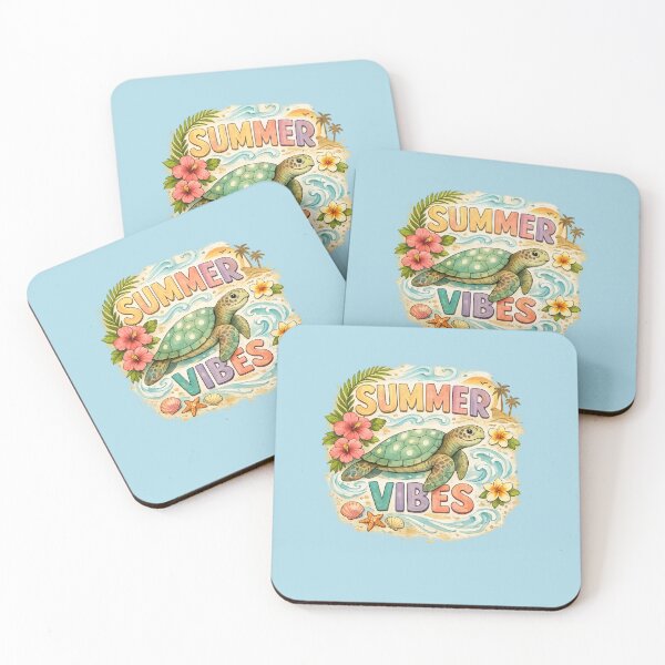Item preview, Summer Vibes – Beach Sunset Retro Surf Art designed and sold by Axivra.