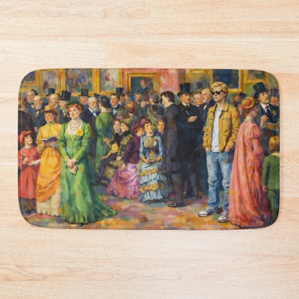 Item preview, Didn't Get the Memo - Hilarious Time Travel Art Print designed and sold by DunnDunnDunnDunn.