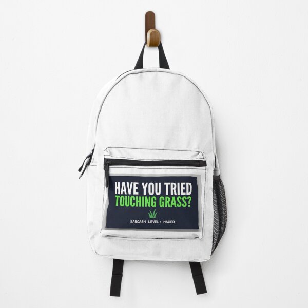 Item preview, Have You Tried Touching Grass – Funny Gamer T-Shirt Sarcastic Gaming Humor designed and sold by Petringo.