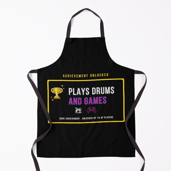 Item preview, Achievement Unlocked Plays Drums and Games | Funny Girl Drummer Gamer Gift | Gaming Musician Gift for Her designed and sold by RhythmRespawn.