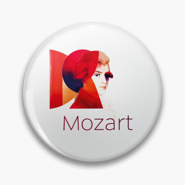 Item preview, Wolfgang Amadeus Mozart - Geometric Pop Art Portrait designed and sold by OzzFrequency.