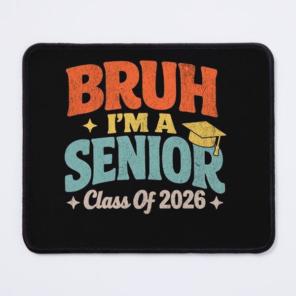 Item preview, Bruh I'm A Senior 2026 Class of 2026 Graduation Cap Funny designed and sold by clothesy7.