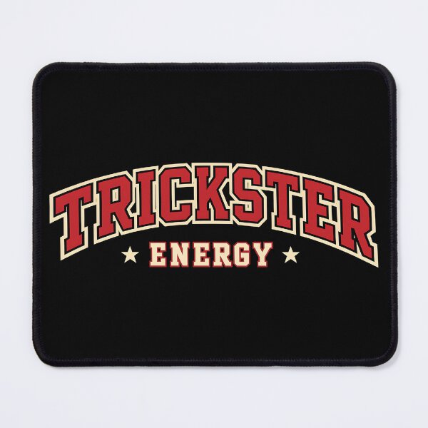 Item preview, Trickster Energy Vintage Varsity Typography designed and sold by ShineEyePirate.