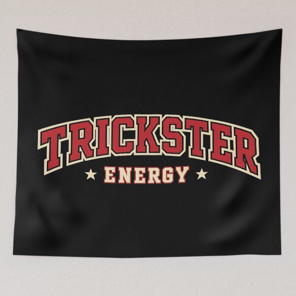Item preview, Trickster Energy Vintage Varsity Typography designed and sold by ShineEyePirate.