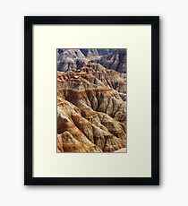 Badlands National Park Framed Print