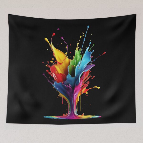 Item preview, Abstract Paint Burst designed and sold by RockitBaby.
