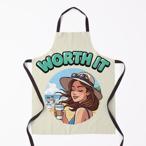 Item preview, Worth It – Relaxed Beach Mom Life Design designed and sold by Sea Gem.