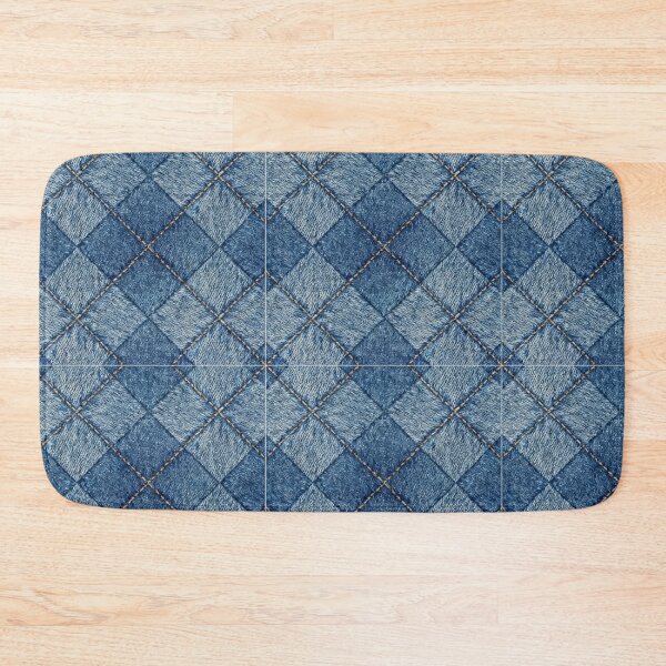 Item preview, Indigo Diamond Stitch designed and sold by vibes-studio1.