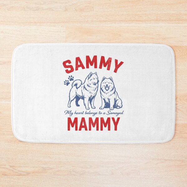 Item preview, Samoyed Mom Club Sammy Mammy Retro Minimalist Dog Mom Gift designed and sold by EvrmoodCo.