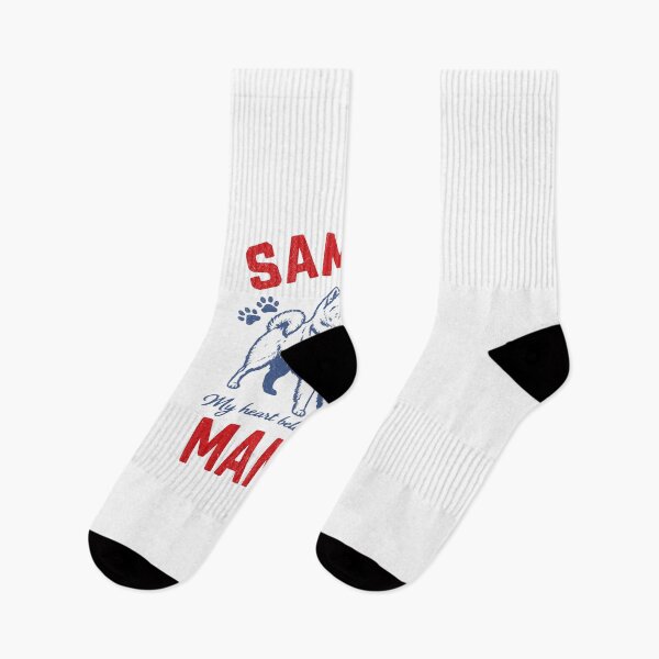 Item preview, Samoyed Mom Club Sammy Mammy Retro Minimalist Dog Mom Gift designed and sold by EvrmoodCo.