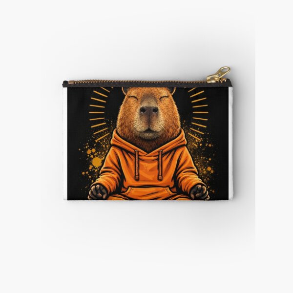 Item preview, Zen Mode Capybara Shirt designed and sold by MyseryInk Shop.