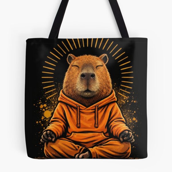 Item preview, Zen Mode Capybara Shirt designed and sold by MyseryInk Shop.