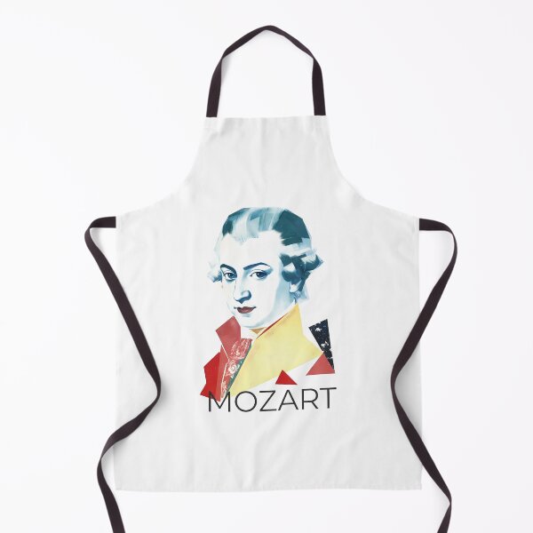Item preview, Wolfgang Amadeus Mozart - Geometric Pop Art Portrait designed and sold by OzzFrequency.