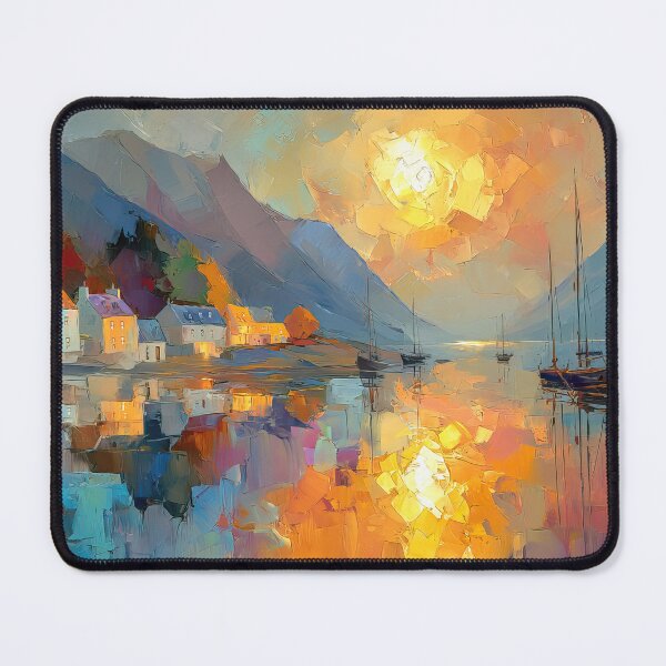 Item preview, Sun sets on the loch designed and sold by Brian Tarr.