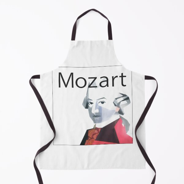 Item preview, Wolfgang Amadeus Mozart - Geometric Pop Art Portrait designed and sold by OzzFrequency.