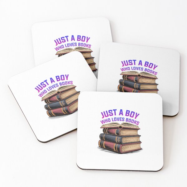 Item preview, Just a Boy Who Loves Books designed and sold by DigitalDream11.