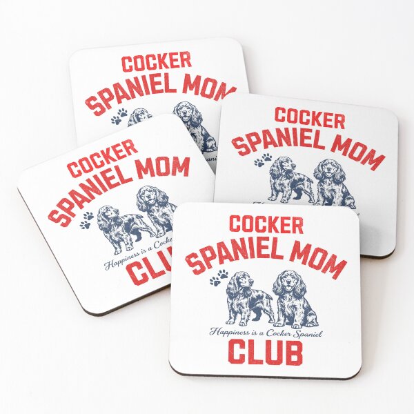 Artikelvorschau, Cocker Spaniel Mom Club Varsity Retro Muttertagsgeschenk für Hundemamas entworfen und verkauft von EvrmoodCo.