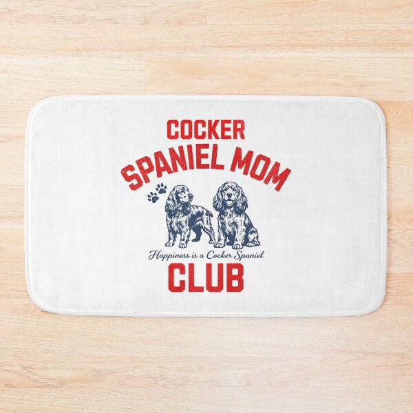 Item preview, Cocker Spaniel Mom Club Varsity Retro Mother's Day Dog Mom Gift designed and sold by EvrmoodCo.