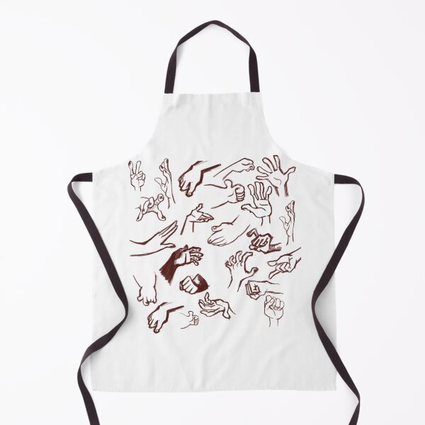 Item preview, Aesthetic Hand Gesture Line Art Sketch designed and sold by Pryhozha.