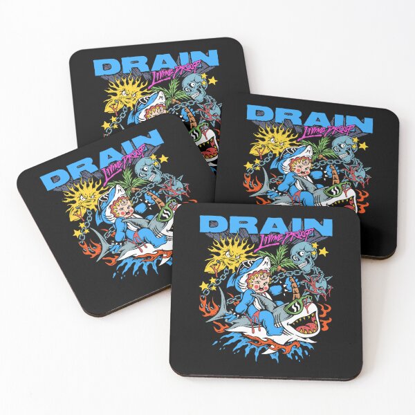 Item preview, Drain Living Proof Skull Shark designed and sold by Stiodesign.