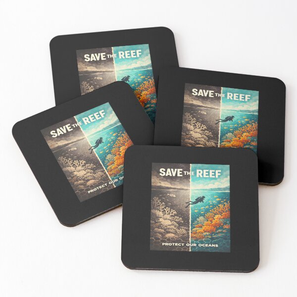 Item preview, Save The Reef – Protect Our Oceans | Great Barrier Reef Australia Diving Art designed and sold by Axivra.