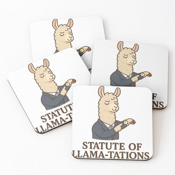 Item preview, Llama Statute designed and sold by ReadyOnMedia.