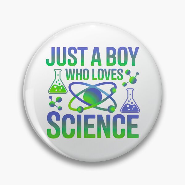 Item preview, Just a Boy Who Loves Science designed and sold by DigitalDream11.