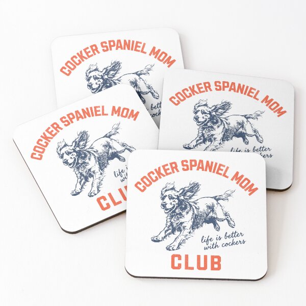 Item preview, Cocker Spaniel Dog Mom Club Retro Dog Mothers Day Gift designed and sold by EvrmoodCo.