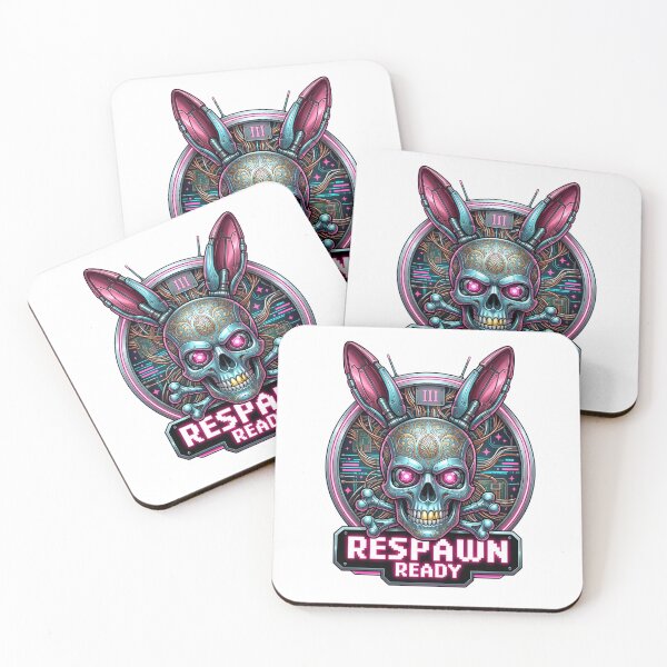Item preview, Respawn Ready Pixel Skull Shirt – Easter Gamer Streetwear Tee designed and sold by relso.