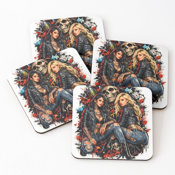 Item preview, Urban Streetwear Girls Sticker Design designed and sold by HIGHSQUARE.