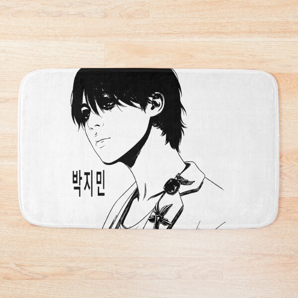 Item preview, jimin black art designed and sold by tengxshop.