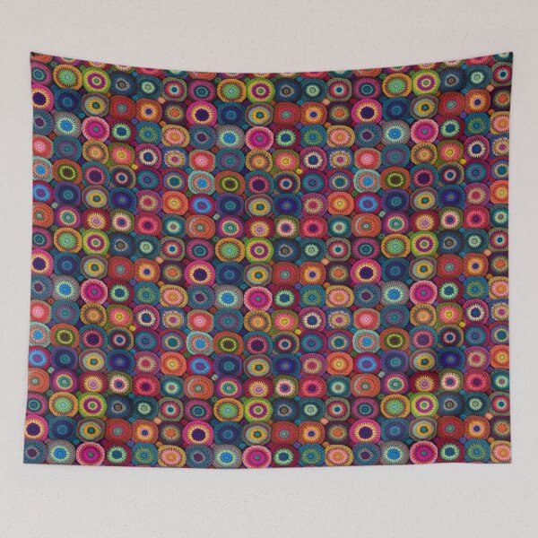 Item preview, Vibrant Granny Square Crochet Mandala Pattern designed and sold by pinkal.