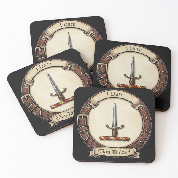 Item preview, Clan Dalziel Crest designed and sold by BagTown Clans.
