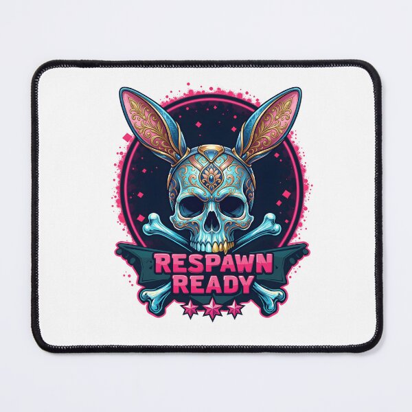 Item preview, Respawn Ready Robot Skull Shirt – Cyber Easter Gamer Tee designed and sold by relso.