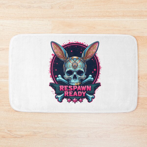 Item preview, Respawn Ready Robot Skull Shirt – Cyber Easter Gamer Tee designed and sold by relso.