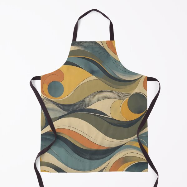 Item preview, Vintage Teal Orange Retro Art designed and sold by NK-Studios .