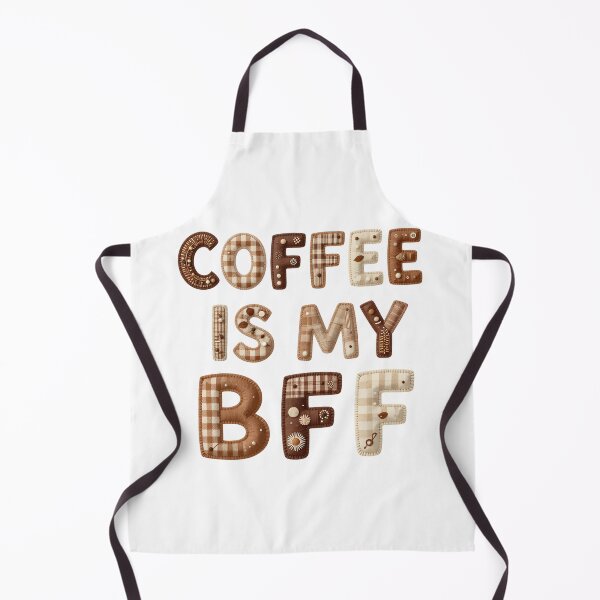 Item preview, COFFEE IS MY BFF - IN FAUX LETTERING designed and sold by AlexOBrienArt.
